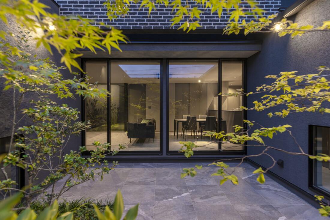 中庭との一体感のイメージ画像